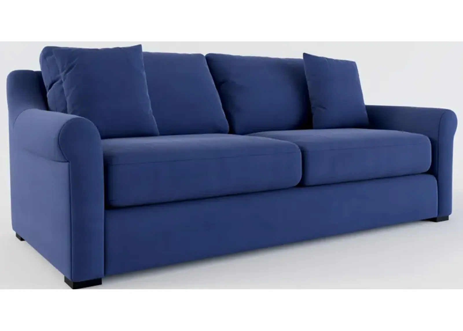 Bowery Foam Comfort 87" Sofa - Abington Indigo