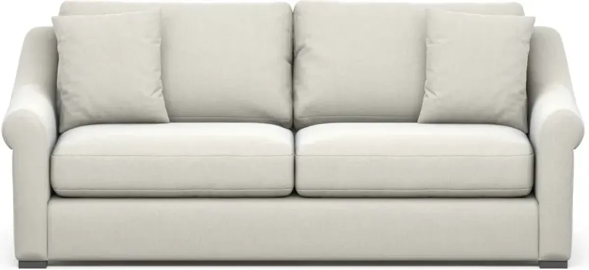 Bowery Foam Comfort 87" Sofa - Anders Ivory