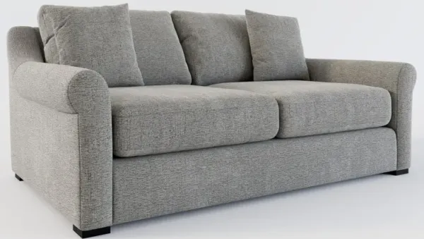 Bowery Foam Comfort 87" Sofa - Living Large Charcoal