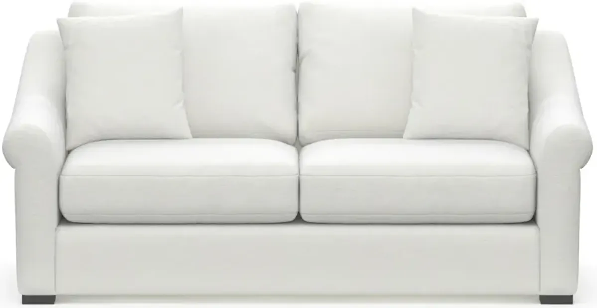 Bowery 77" Foam Comfort Sofa  - Contessa Vanilla