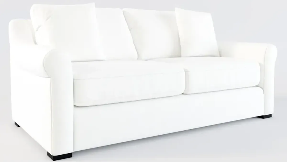 Bowery 77" Foam Comfort Sofa  - Contessa Vanilla