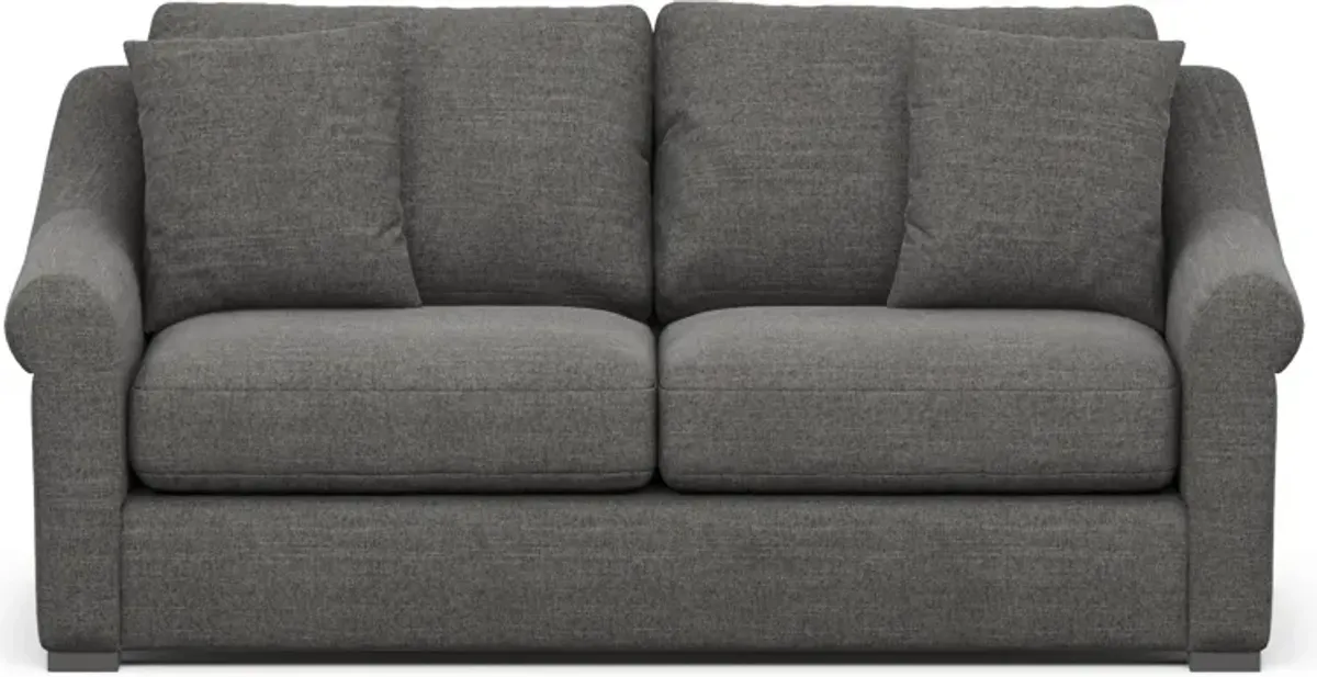 Bowery Foam Comfort 77" Sofa - Curious Charcoal