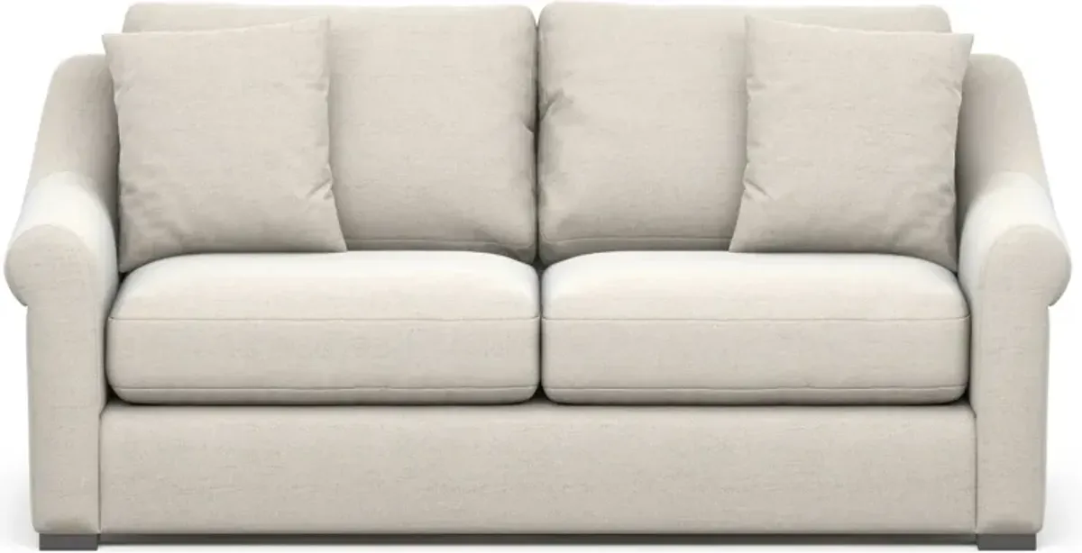 Bowery Foam Comfort 77" Sofa - Curious Pearl