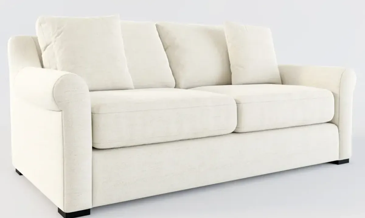 Bowery Foam Comfort 77" Sofa - Curious Pearl