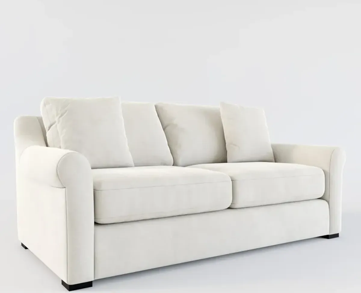 Bowery Foam Comfort 77" Sofa - Laurent Beach