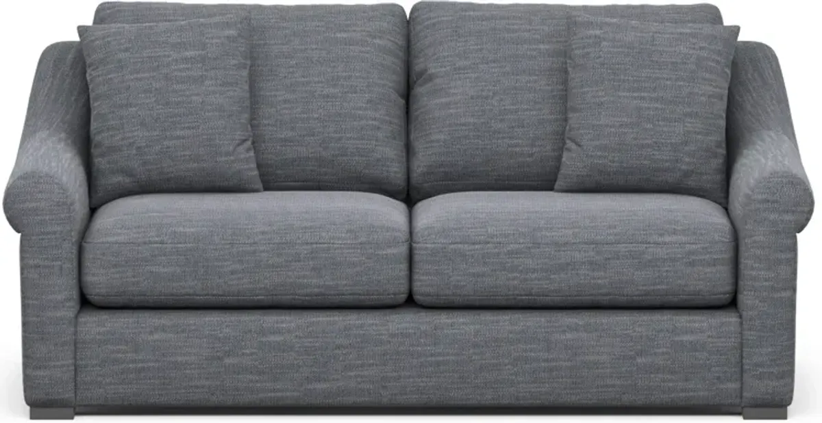 Bowery Foam Comfort 77" Sofa - Dudley Indigo