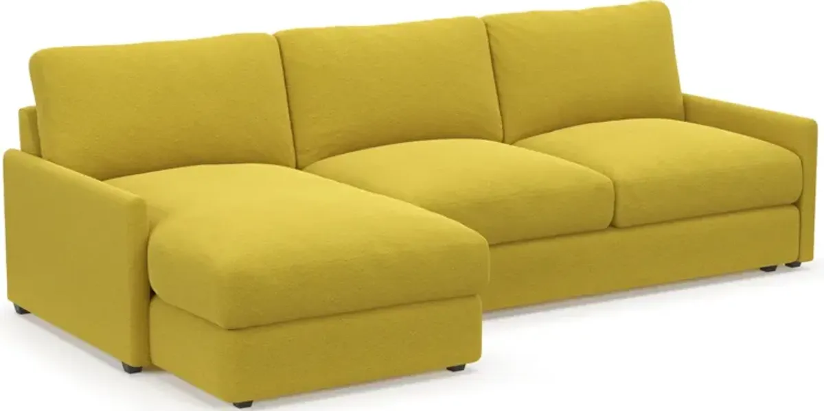 Jasper Foam Comfort 2-Piece Sectional with Left-Facing Chaise - Bloke Goldenrod