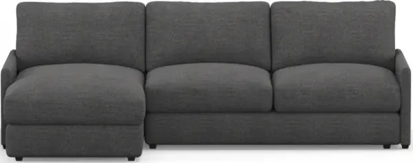 Jasper Foam Comfort 2-Piece Sectional with Left-Facing Chaise - Curious Charcoal