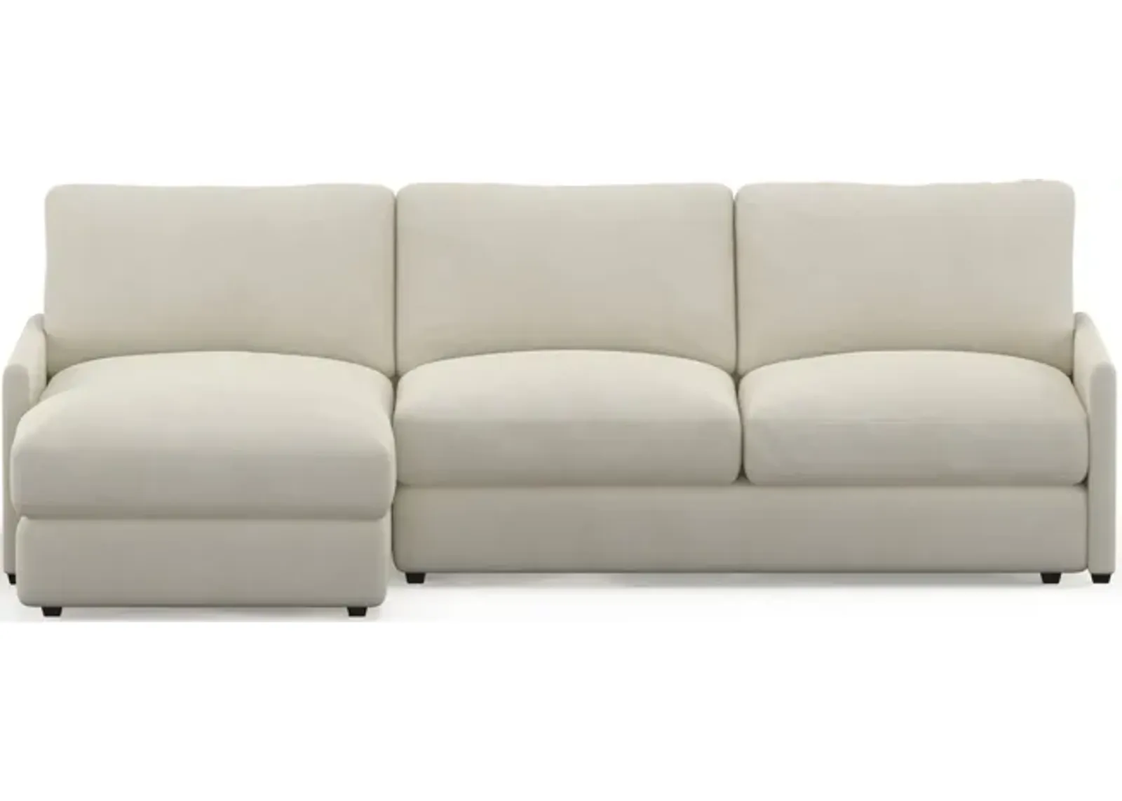 Jasper Foam Comfort 2-Piece Sectional with Left-Facing Chaise - Laurent Beach