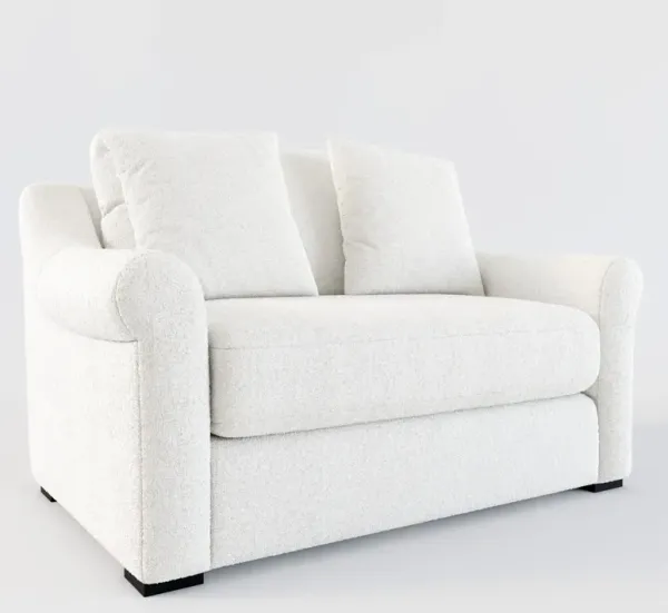 Bowery Foam Comfort Chair and a Half - Bloke Snow