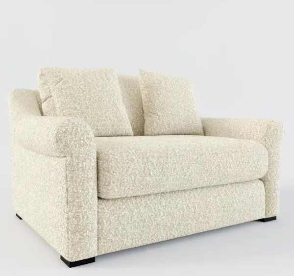 Bowery Foam Comfort Chair and a Half - Bloke Cotton