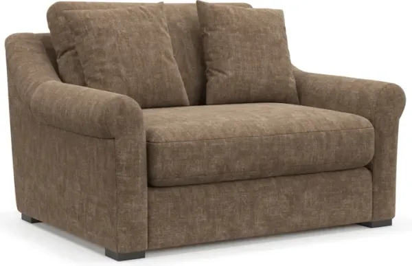 Bowery Foam Comfort Eco Performance Chair and a Half - Argo Java