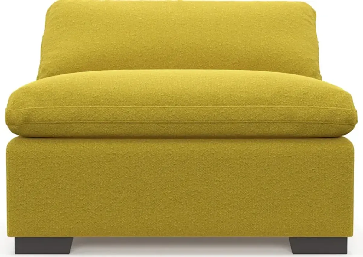 Plush Core Comfort Armless Chair - Bloke Goldenrod