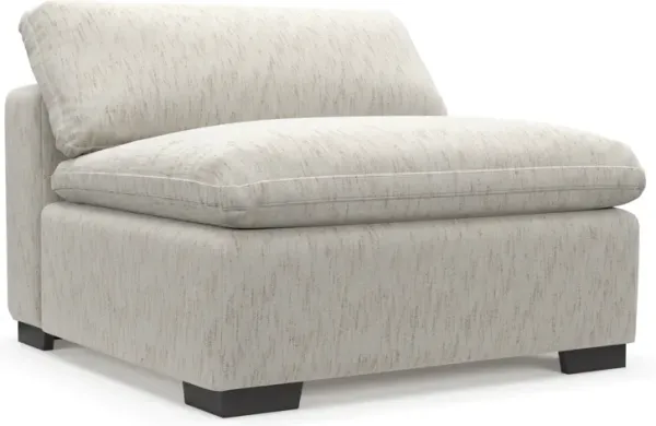 Plush Core Comfort Armless Chair - P.T. Cream