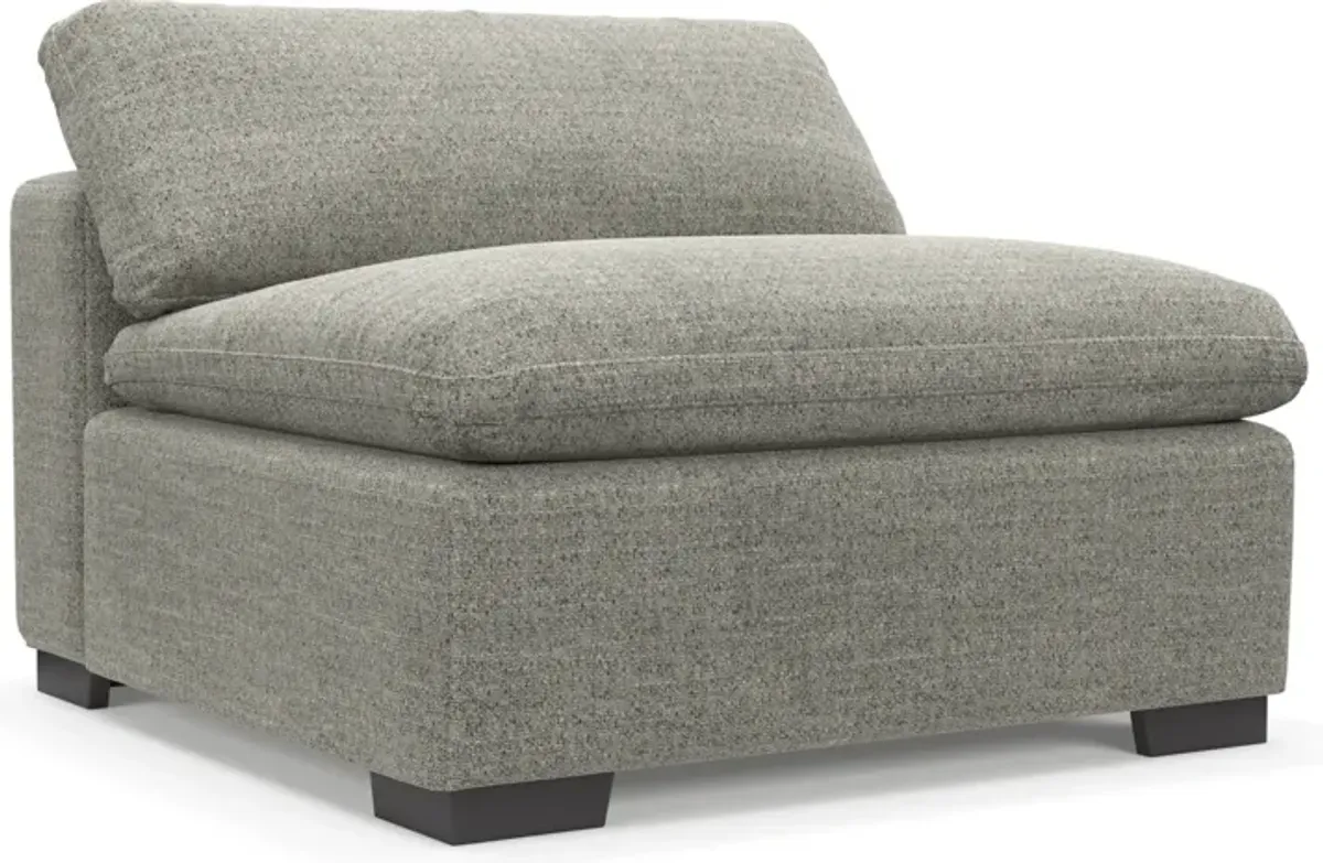 Plush Core Comfort Armless Chair - Pandora Pepper