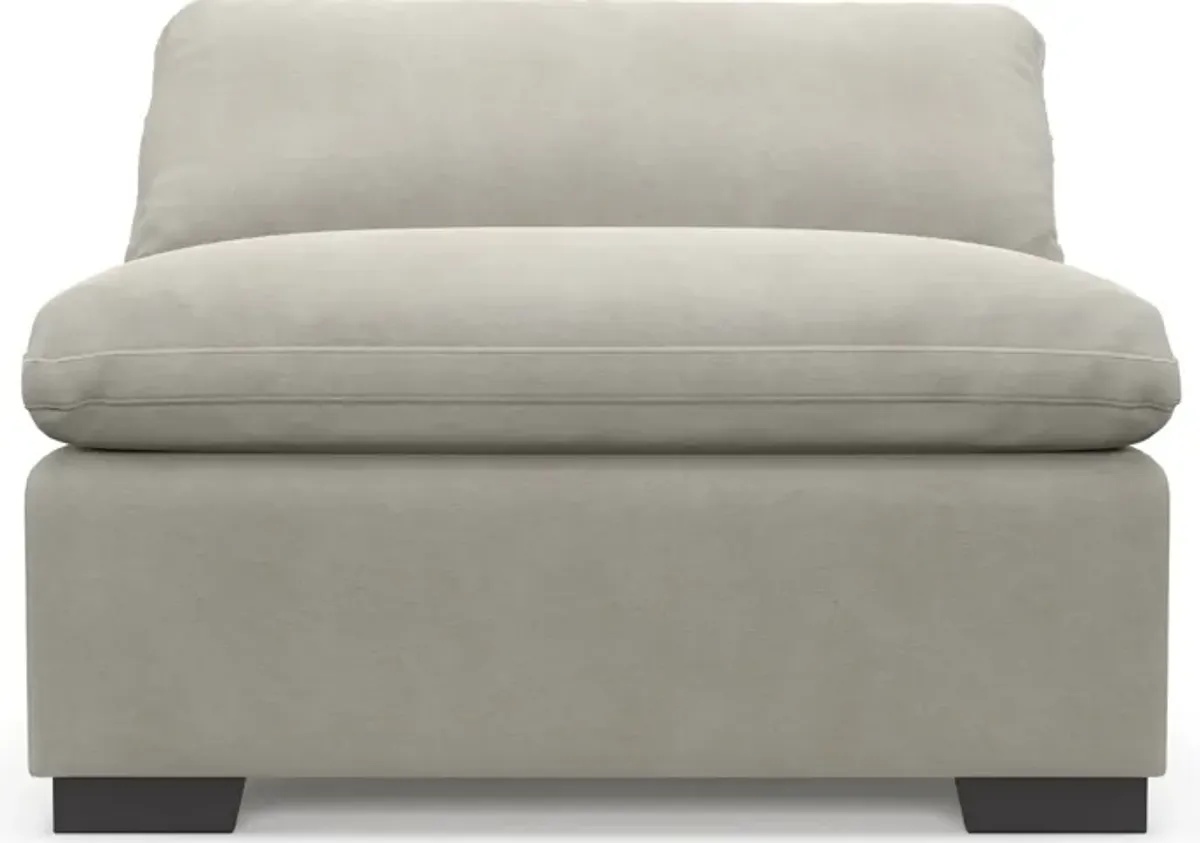 Plush Core Comfort Armless Chair - Laurent Beach