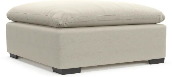 Plush Core Comfort Ottoman - Curious Pearl