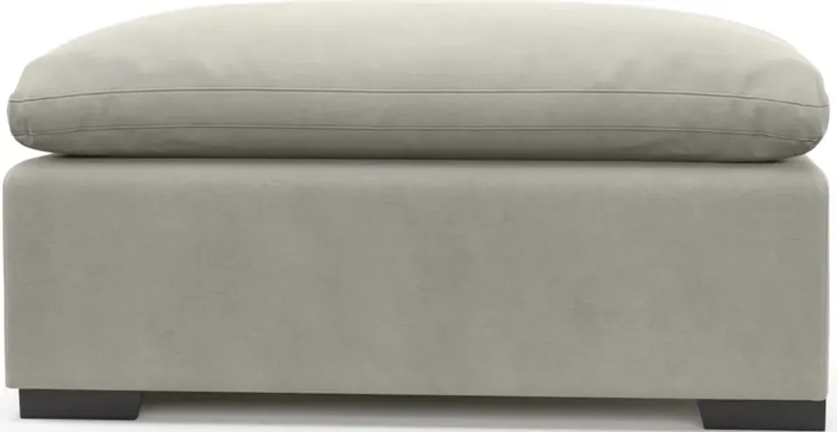 Plush Core Comfort Ottoman - Laurent Beach