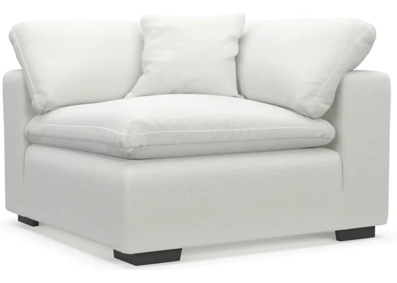 Plush Core Comfort Corner Chair - Contessa Vanilla