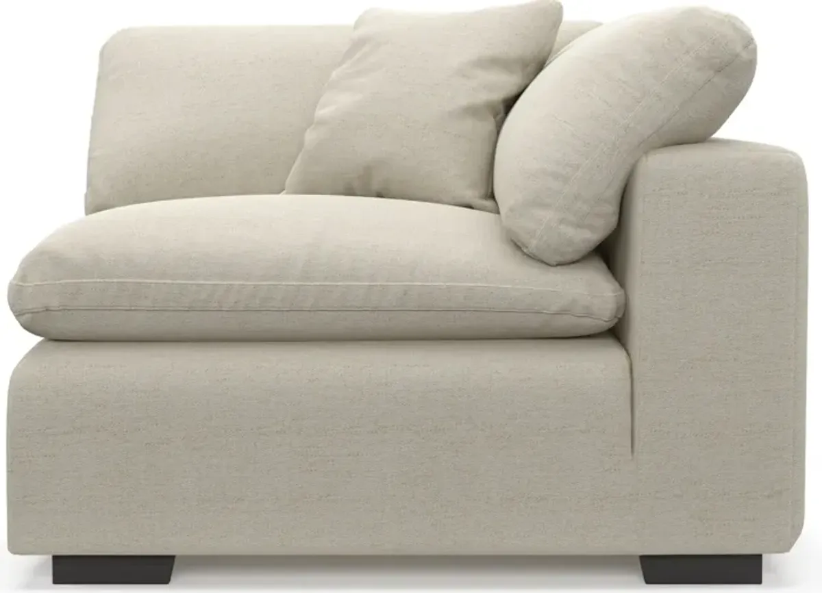 Plush Core Comfort Corner Chair - Curious Pearl