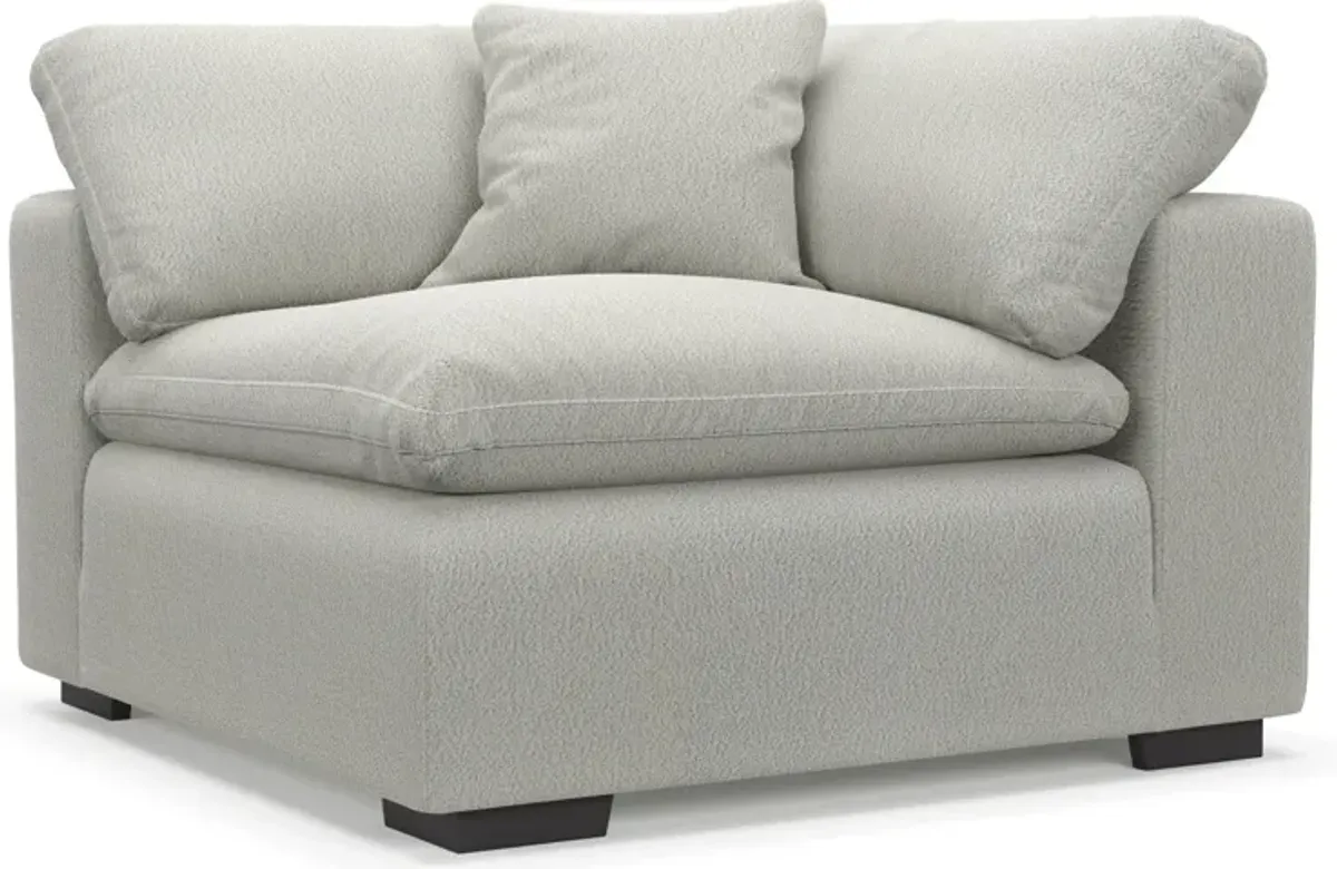 Plush Core Comfort Corner Chair - Oslo Snow