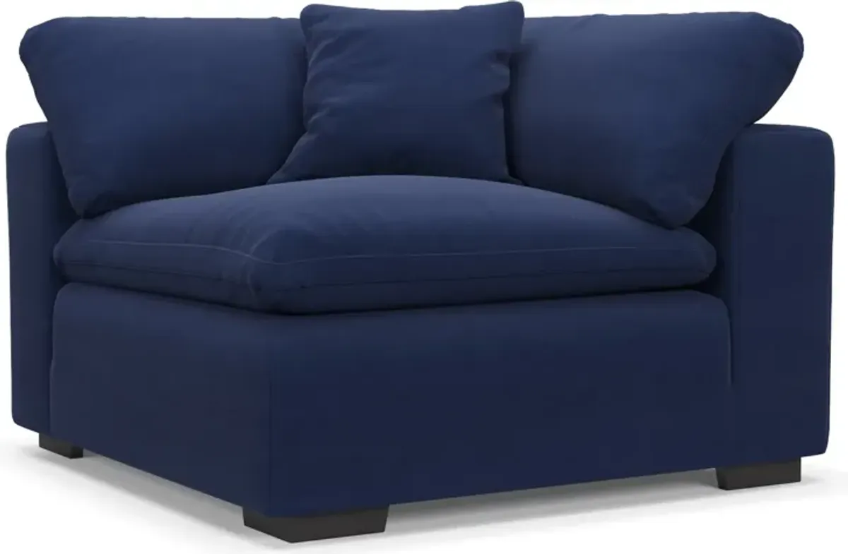 Plush Core Comfort Corner Chair - Abington Indigo