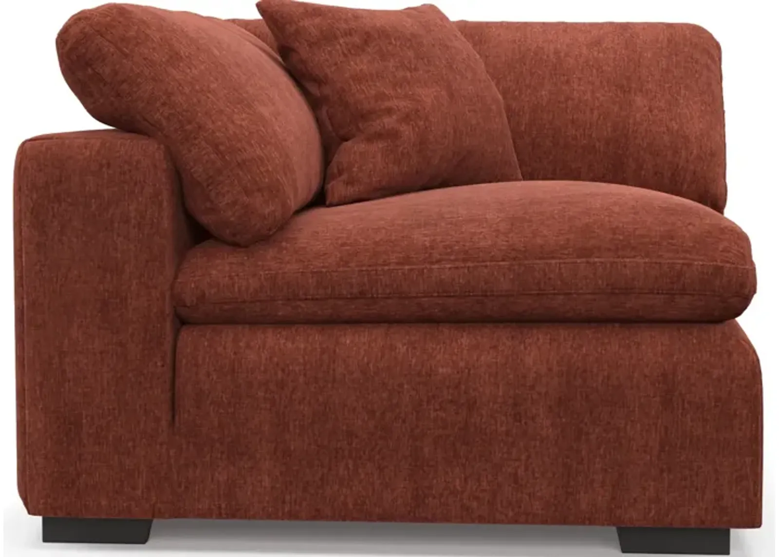 Plush Core Comfort Corner Chair - Contessa Paprika