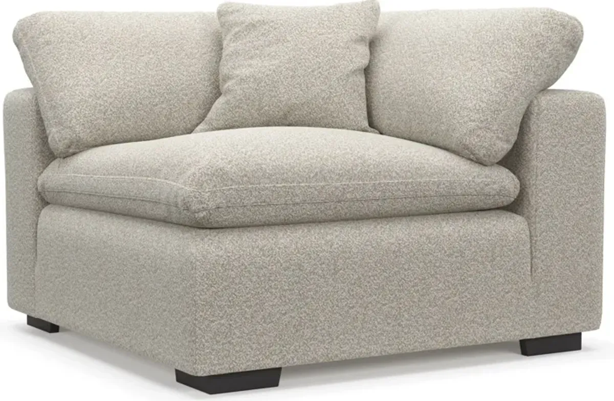 Plush Core Comfort Corner Chair - Muse Stone