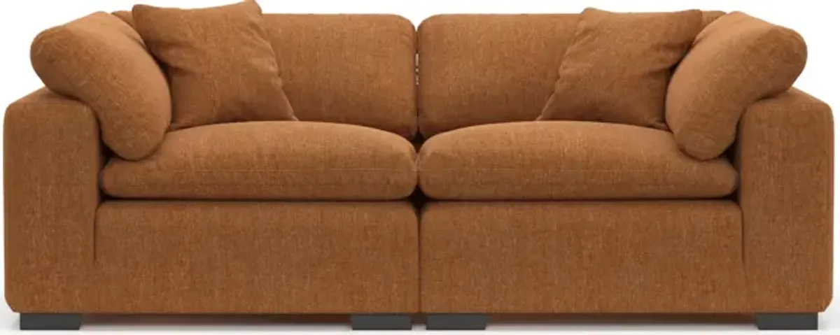 Plush Core Comfort 2-Piece Sofa - Contessa Ginger