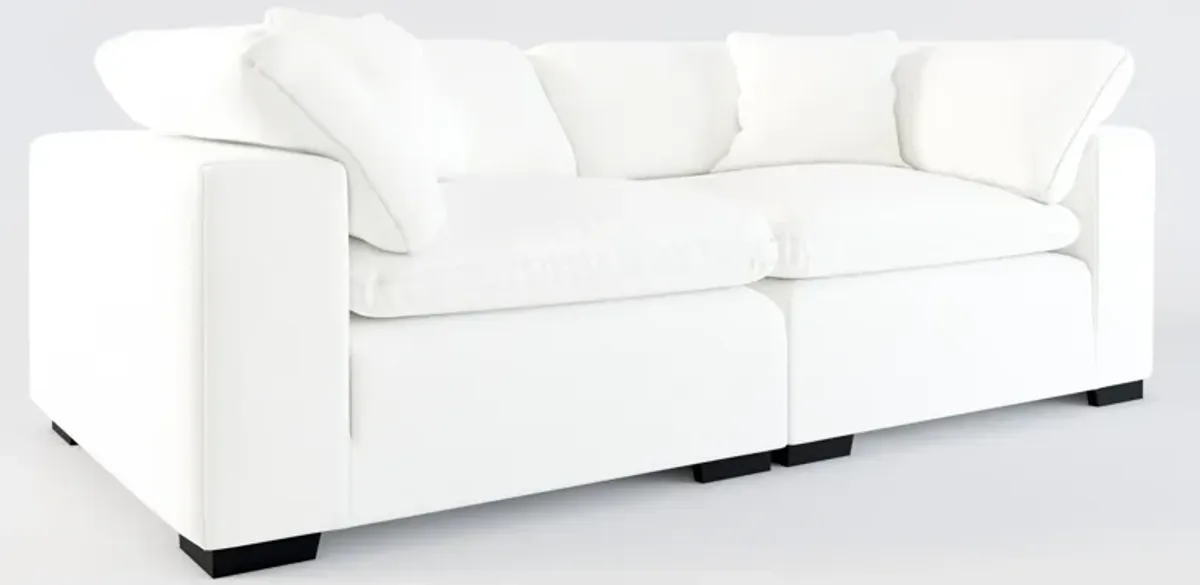 Plush Core Comfort 2-Piece Sofa - Contessa Vanilla