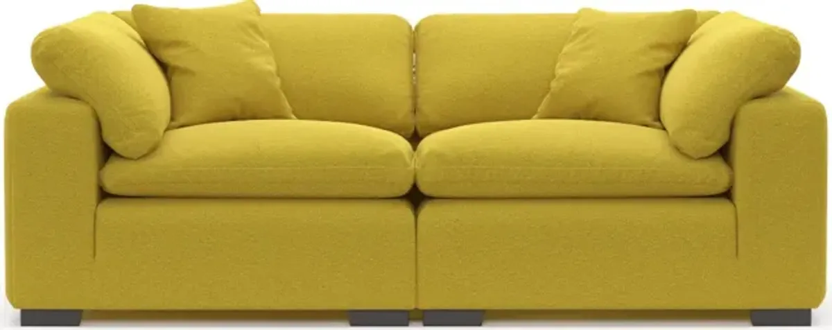 Plush Core Comfort 2-Piece Sofa - Bloke Goldenrod