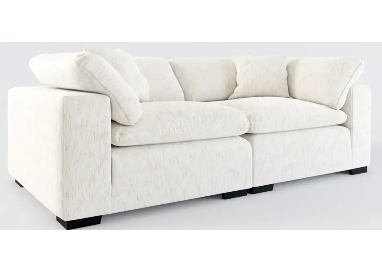 Plush Core Comfort 2-Piece Sofa - P.T. Cream