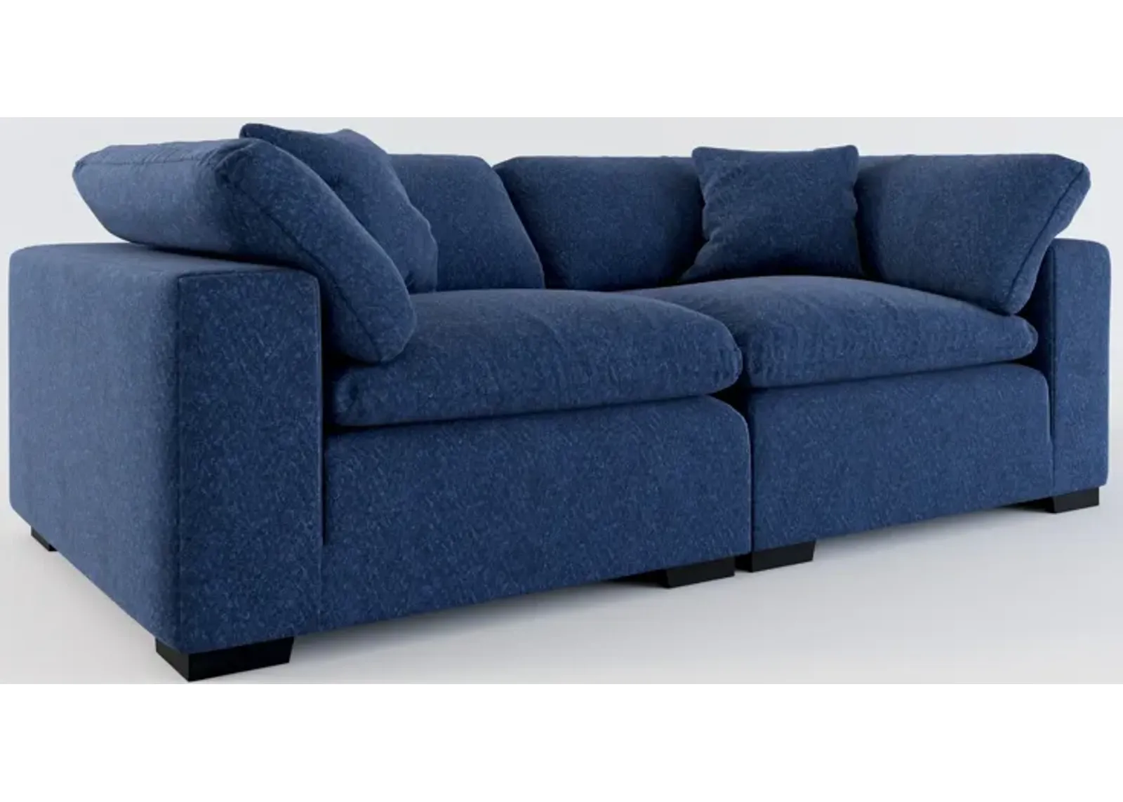 Plush Core Comfort 2-Piece Sofa - Oslo Navy