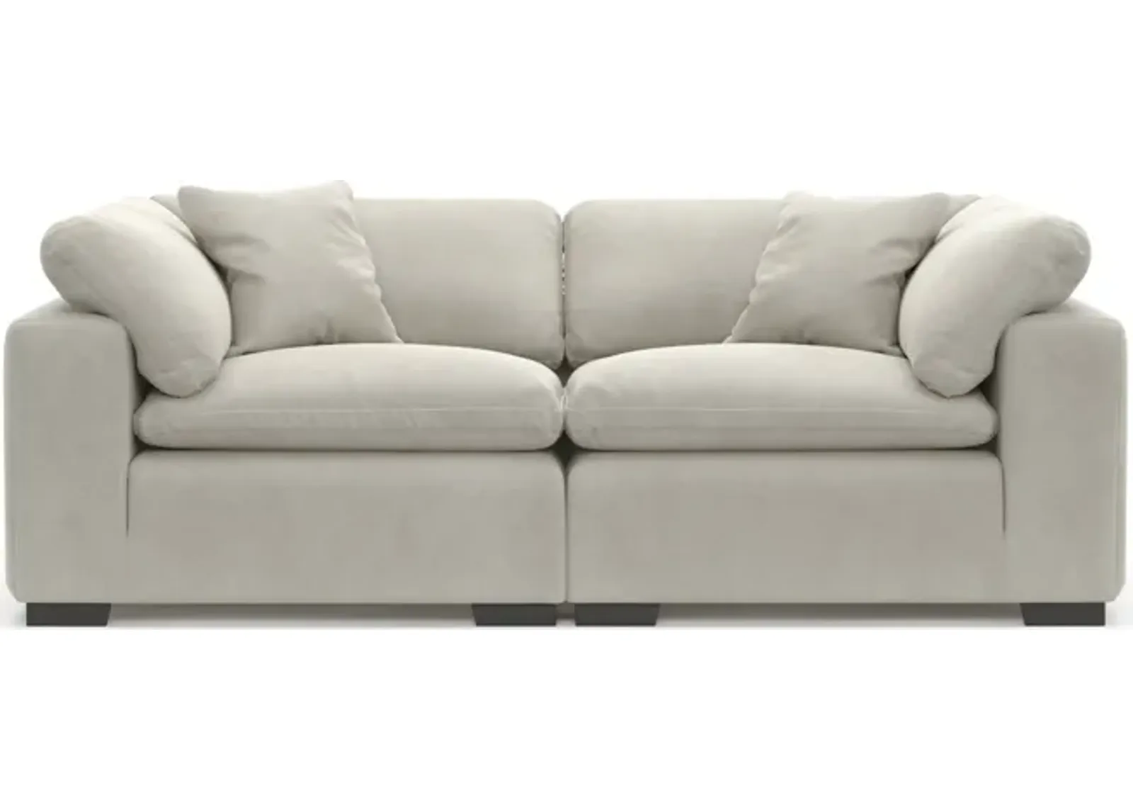 Plush Core Comfort 2-Piece Sofa - Laurent Beach