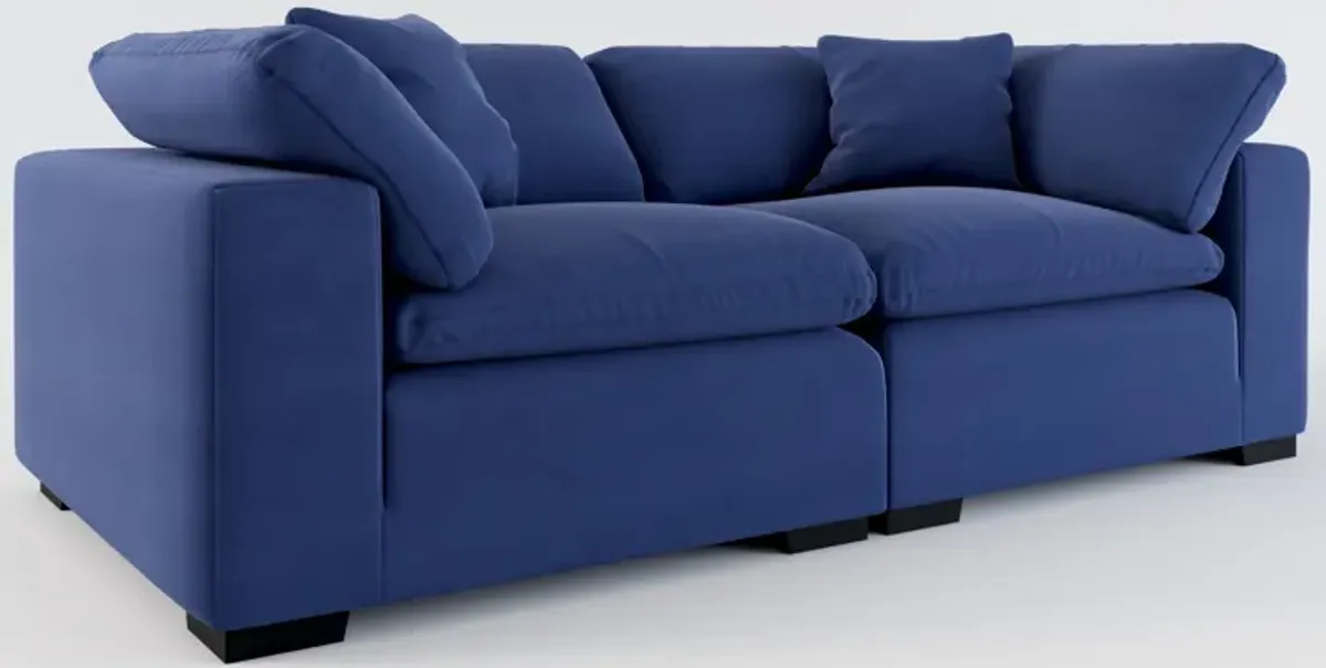 Plush Core Comfort 2-Piece Sofa - Abington Indigo