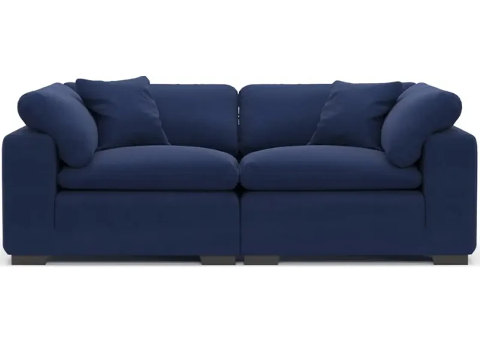 Plush Core Comfort 2-Piece Sofa - Abington Indigo