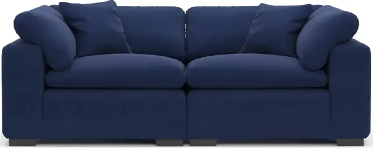 Plush Core Comfort 2-Piece Sofa - Abington Indigo