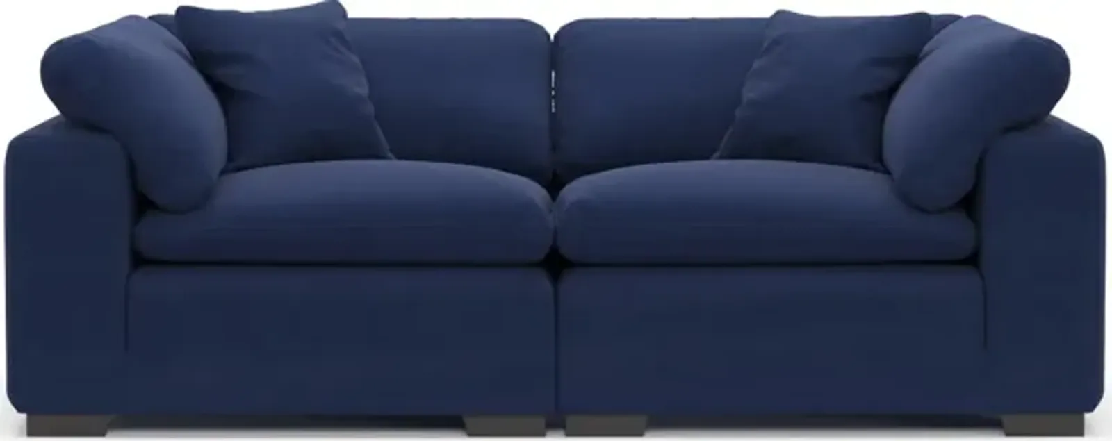 Plush Core Comfort 2-Piece Sofa - Abington Indigo