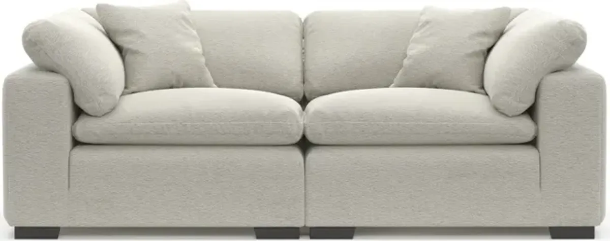 Plush Core Comfort 2-Piece Sofa - Everton Grey