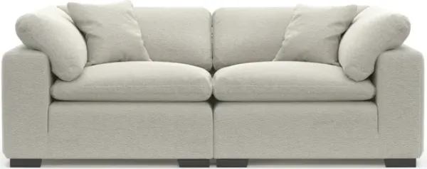 Plush Core Comfort 2-Piece Sofa - Everton Grey
