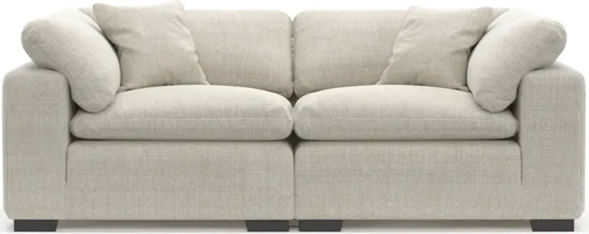 Plush Core Comfort 2-Piece Sofa - Mason Porcelain