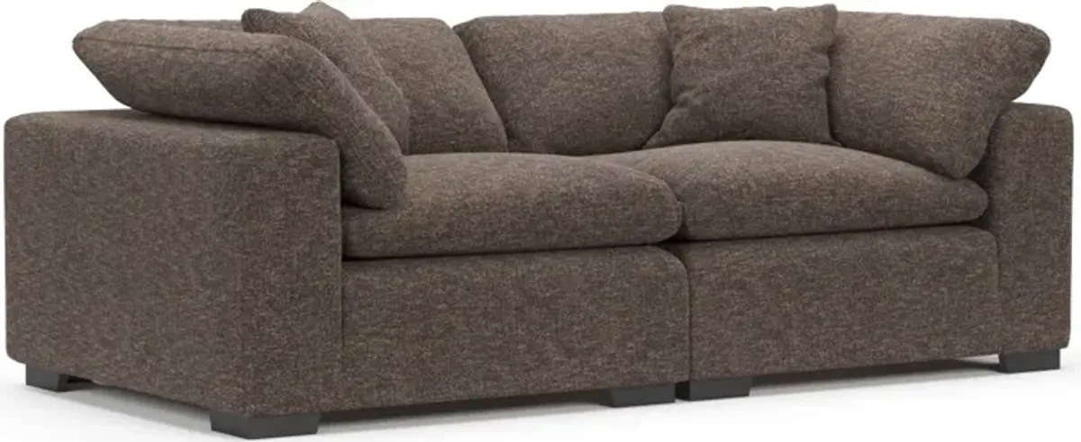 Plush Core Comfort 2-Piece Sofa - M Walnut