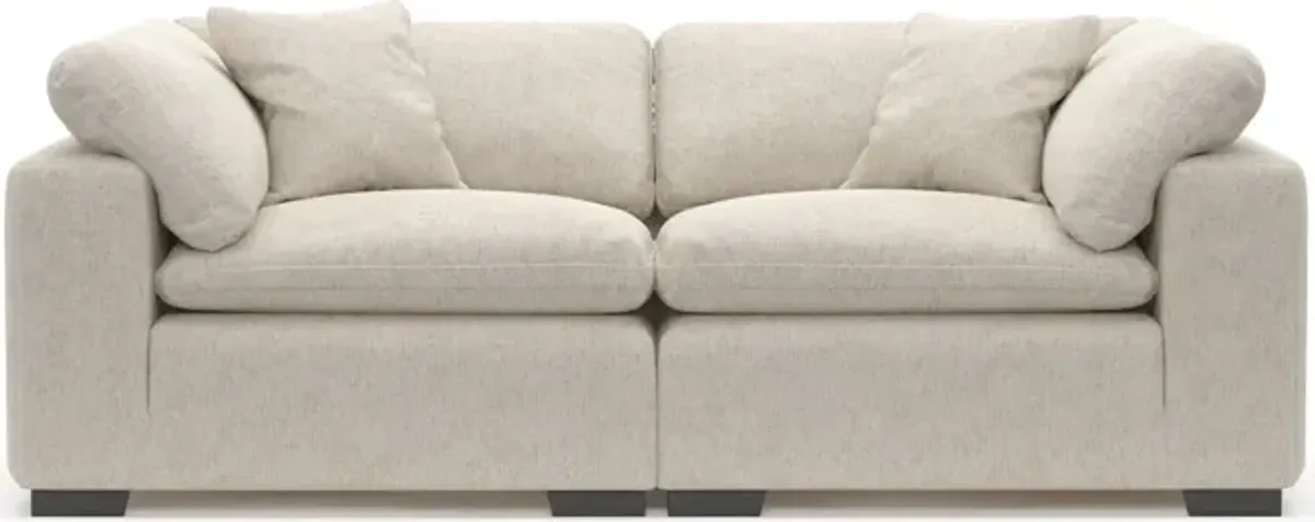 Plush Core Comfort 2-Piece Sofa - M Ivory