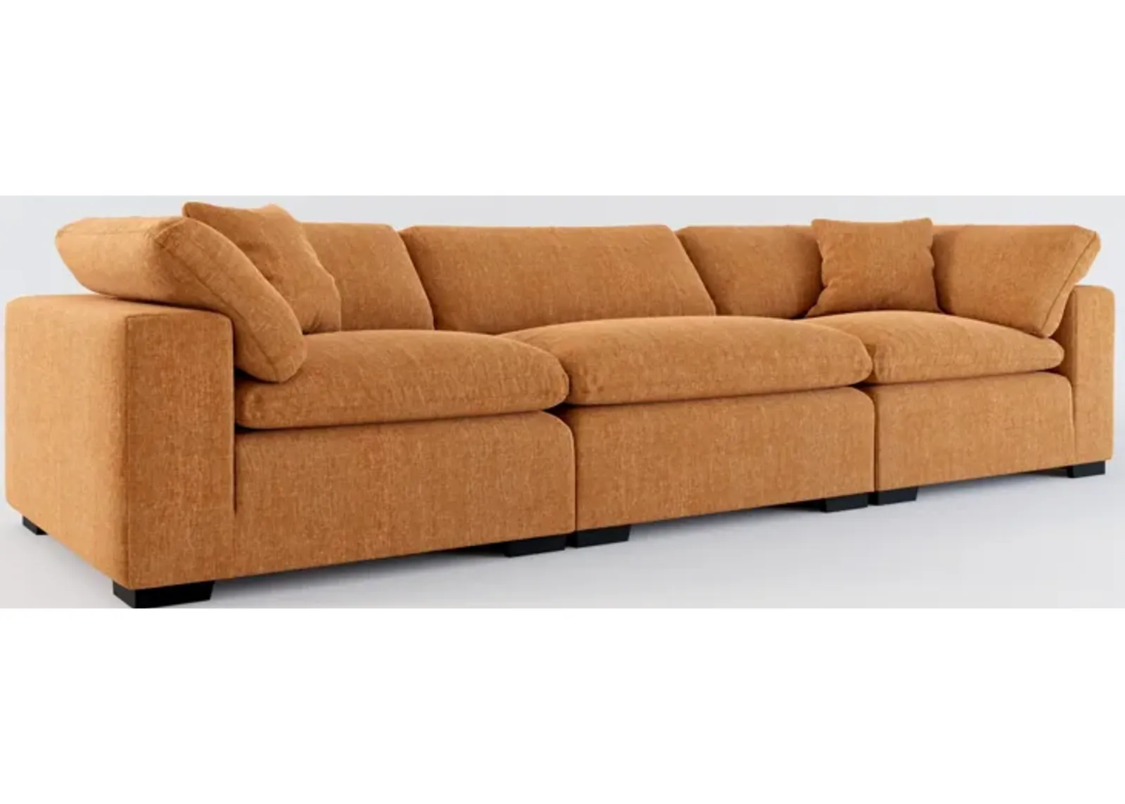 Plush Core Comfort 3-Piece Sofa - Contessa Ginger