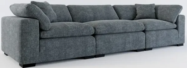 Plush Core Comfort 3-Piece Sofa  - Contessa Shadow