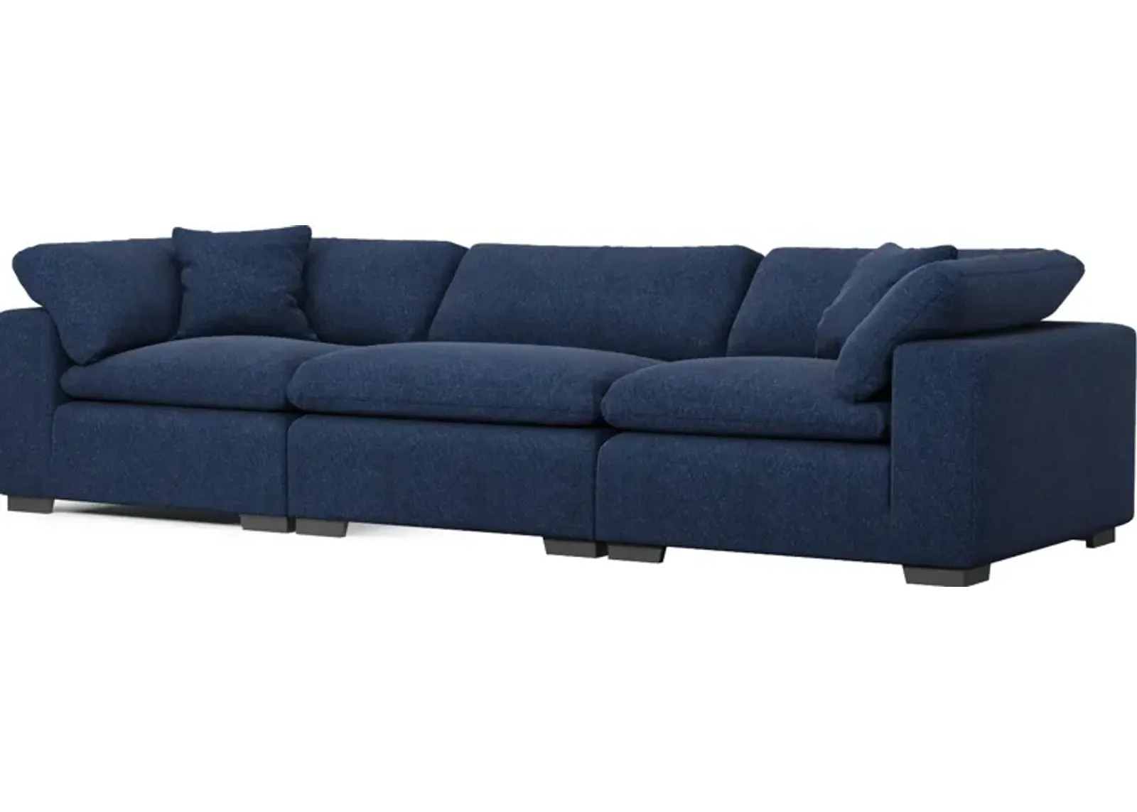 Plush Core Comfort 3-Piece Sofa - Oslo Navy