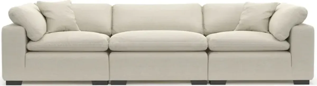 Plush Core Comfort 3-Piece Sofa - Curious Pearl