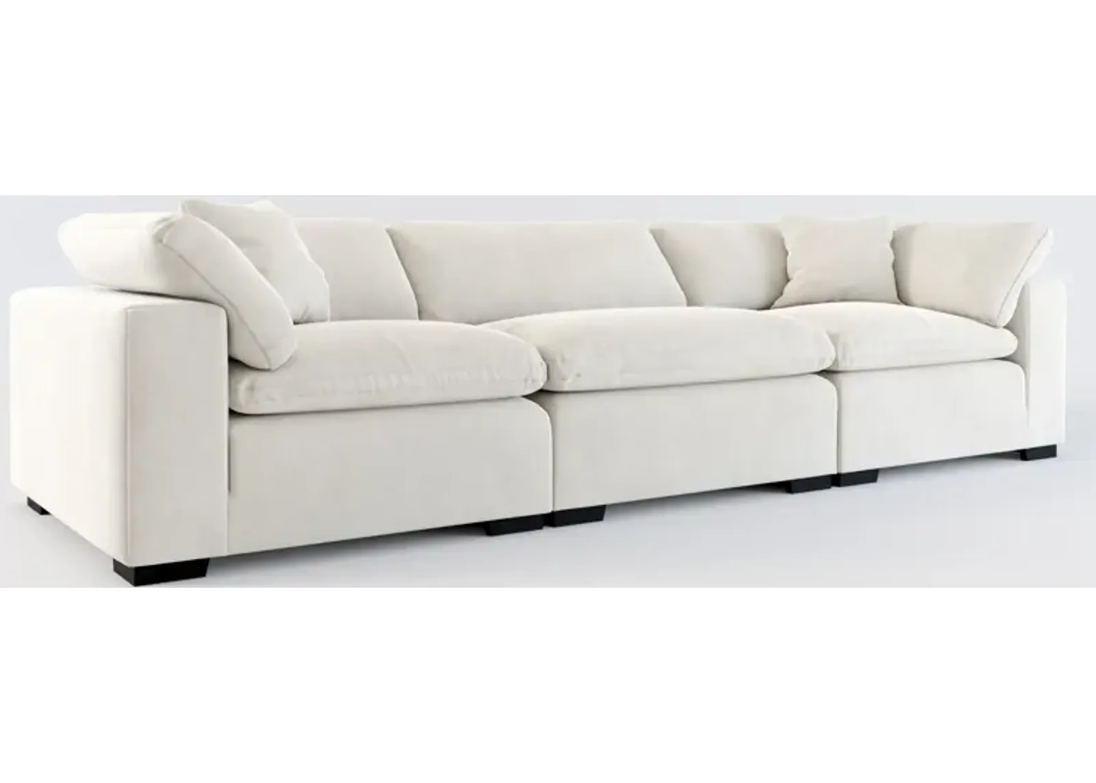 Plush Core Comfort 3-Piece Sofa - Laurent Beach