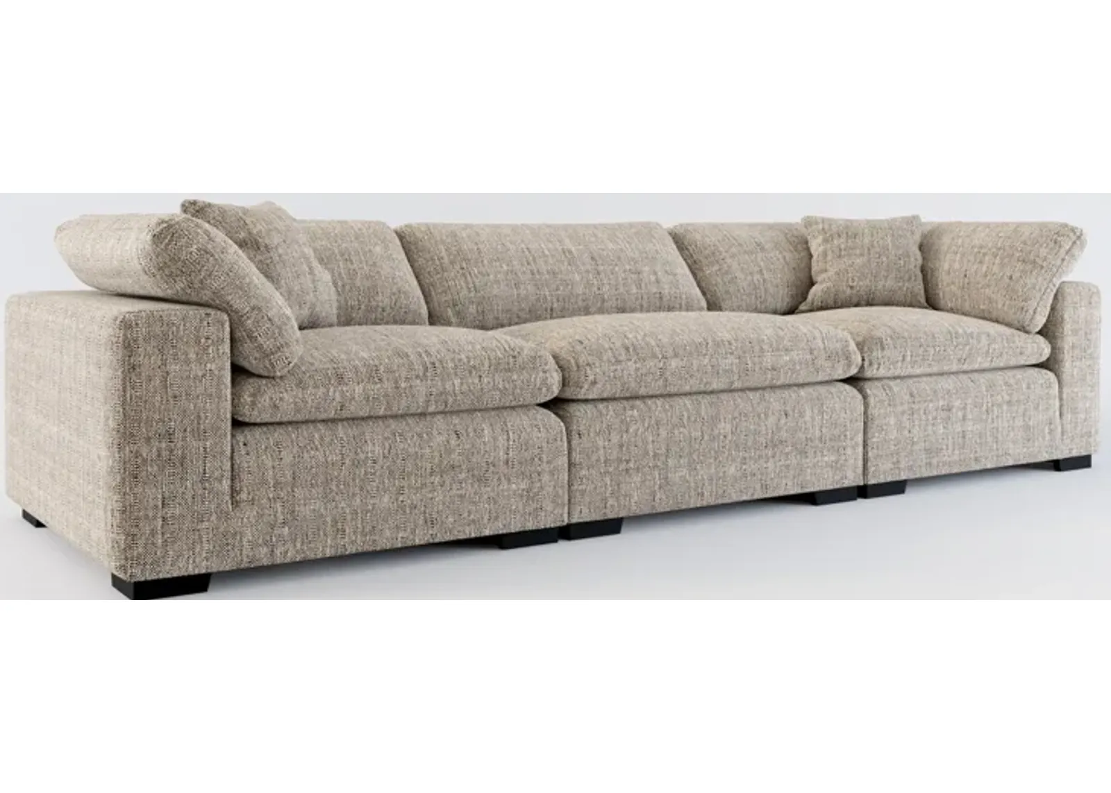 Plush Core Comfort 3-Piece Sofa - Mason Flint