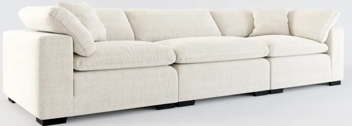 Plush Core Comfort 3-Piece Sofa - Mason Porcelain